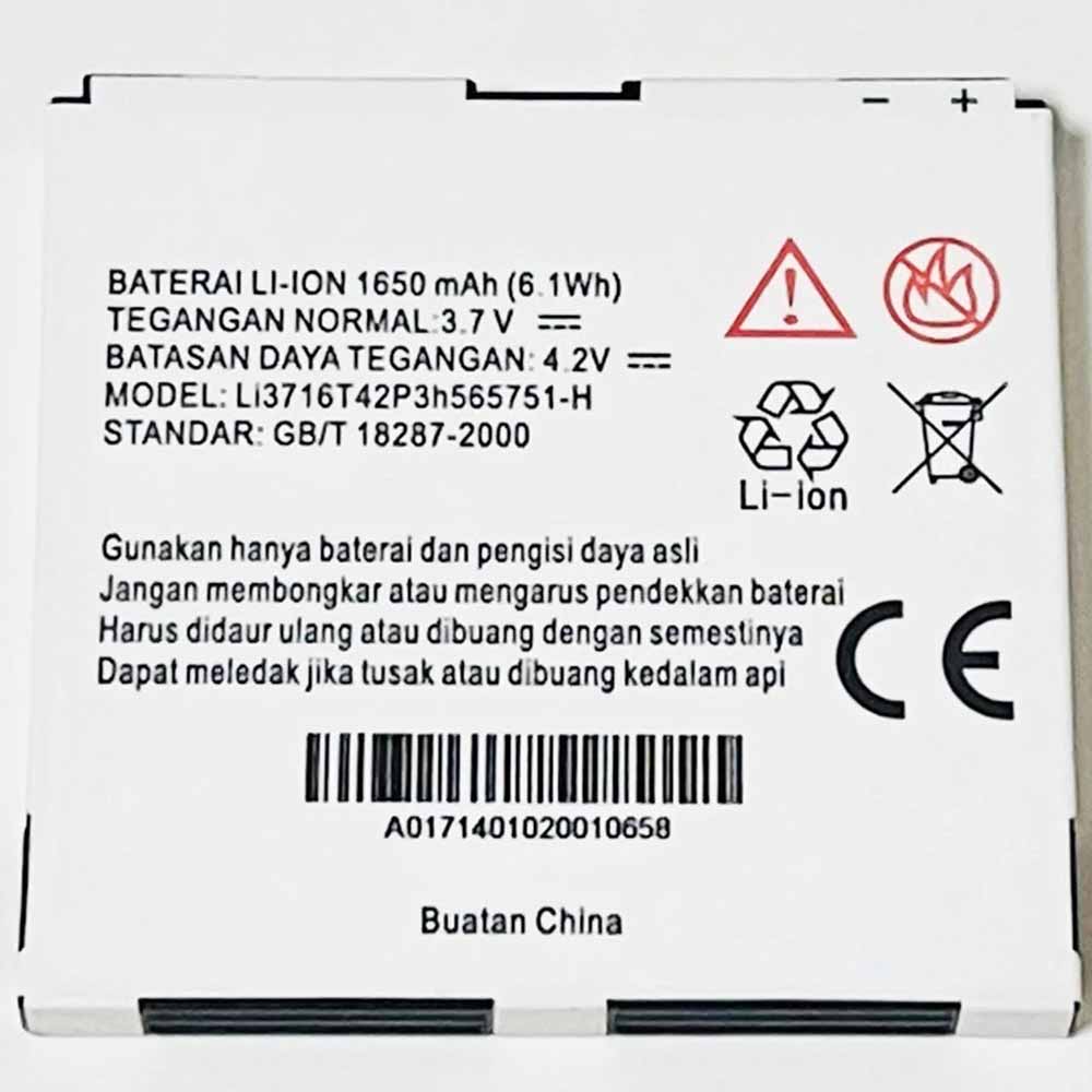 Batería para ZTE GB-zte-Li3716T42P3h565751-H